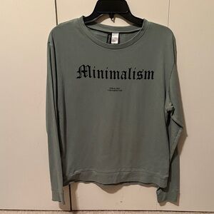 H&M Green Minimalism Sweater